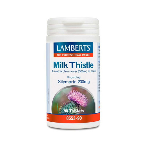 Extracto De Silimarina (Cardo Mariano) 90 Cápsulas Lamberts