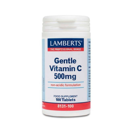 Gentle Vitamina C 500 Mg (No Ácida) 100 Comprimidos Lamberts