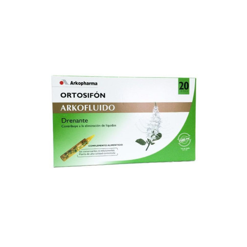 Ortosifon Arkofluido 20 Ampollas Bebibles 15Ml