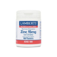 Zinc (Citrato) 15Mg 180...
