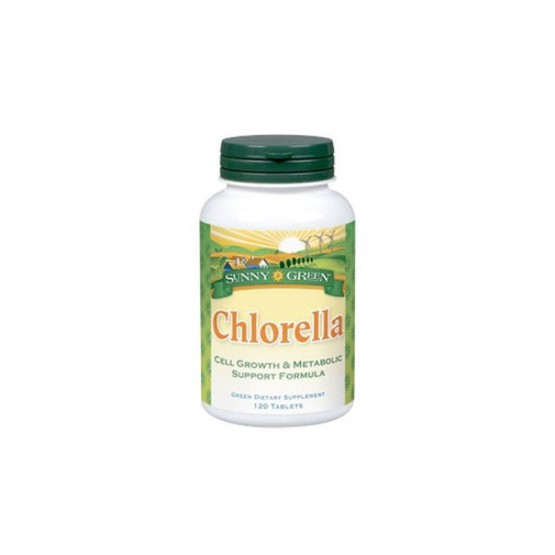 Clorella 500 Mg 120 Comprimidos Sunny Green Solaray