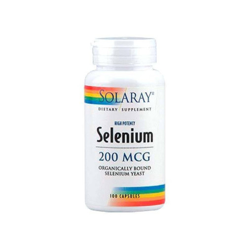 Selenium 200 Mcg 90 Cápsulas Solaray