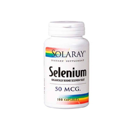 Selenium 50 Mcg 100 Cápsulas Solaray