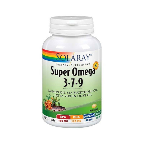 Super Omega 3 7 9 120 Perlas Solaray
