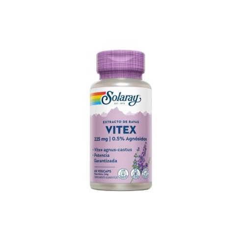 Vitex (Sauzgatillo) 60 Cápsulas Solaray