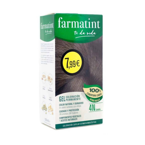 Farmatint 4N Castaño 130 Ml.