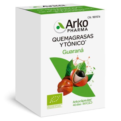 Arkocapsulas Guarana 84 Caps