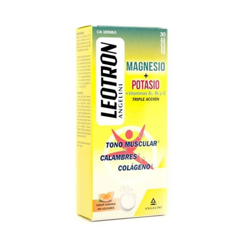 Leotron Magnesio+Potasio Eferv 36 Comp