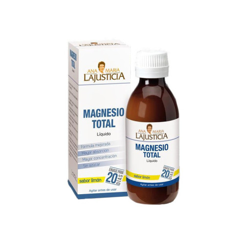 Magnesio Total Liquido Sabor Limón 200Ml Ana Maria Lajusticia