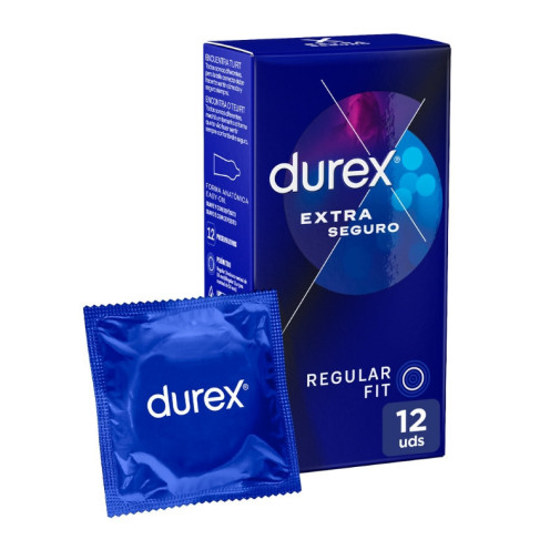 Durex Extra Seguro 12Uds Preservativos