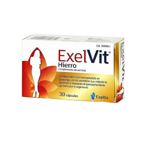 Exelvit Hierro 30 Cap