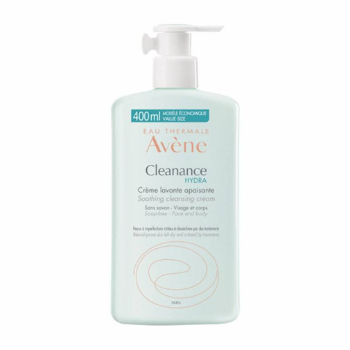 Avène Cleanance Hydra Crema Limpiadora Calmante 400 Ml