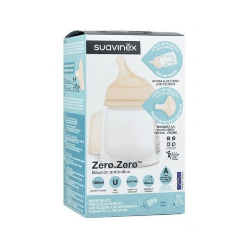 Biberon Suavinex Anticoli Mix Sili 180M