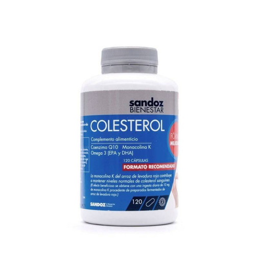 Sandoz Bienestar Colesterol 120 Cápsulas
