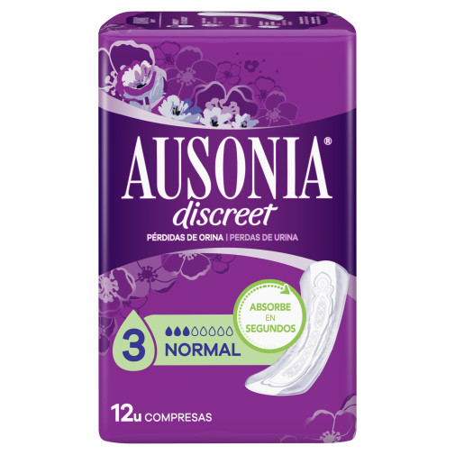 Ausonia Discreet Normal 12 Unidades