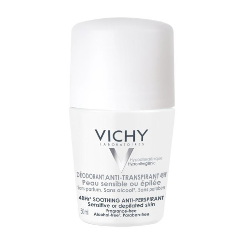 Vichy Antitranspirante 48H Piel Sensible 50 g