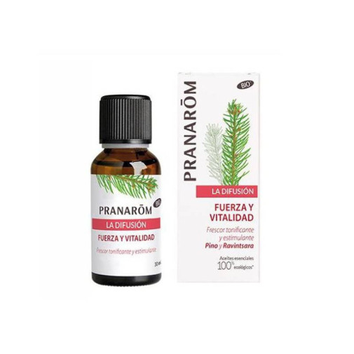 Pranarom Aceite Fuerza Y Vitalidad Pino Y Ravintsara Bio Eco 30 Ml
