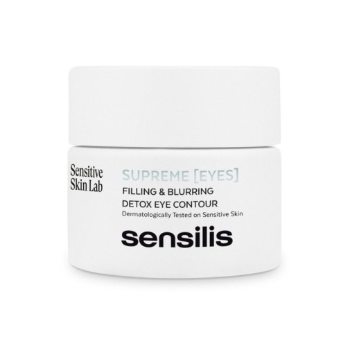 Sensilis Supreme Rellenador Y Difuminador Detox Contorno De Ojos 15 Ml