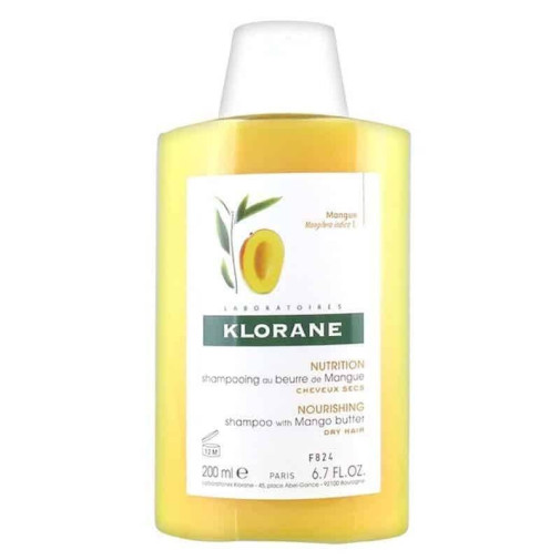 Klorane Champu Manteca Mango 200 Ml