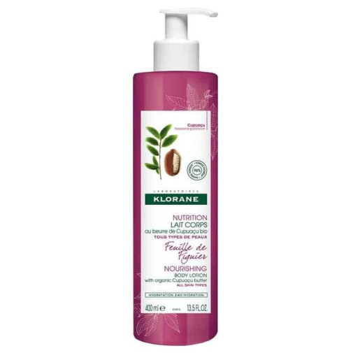 Klorane Leche Corporal Con Manteca De Cupuacu E Higuera Bio 400 Ml