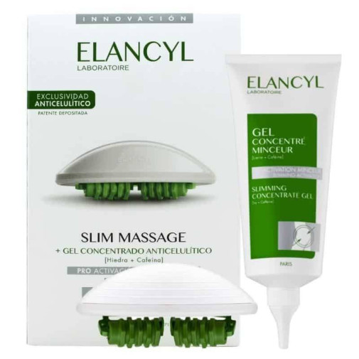 Elancyl Slim Massage Gel Anticelulitico + Masajeador 200 Ml
