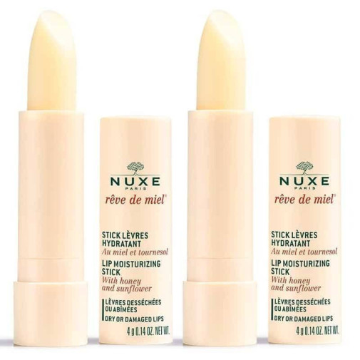 Nuxe Reve De Miel Stick De Labios Hidratante 2X4 G Duplo