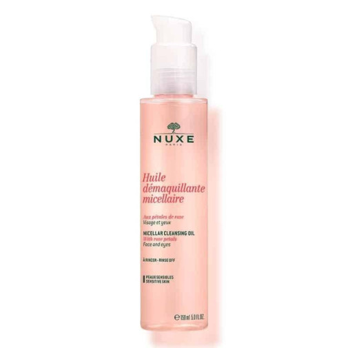 Nuxe Very Rose Aceite Desmaquillante Micelar Con Pétalos De Rosa 150 Ml
