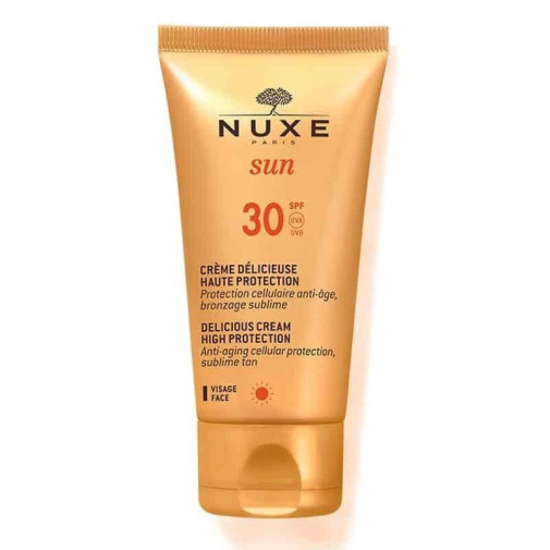 Nuxe Sun Crema Facial Deliciosa Spf30 50Ml