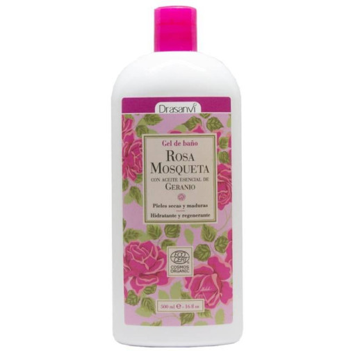 Gel Baño Rosa Mosqueta Ecocert Bio 500Ml Drasanvi