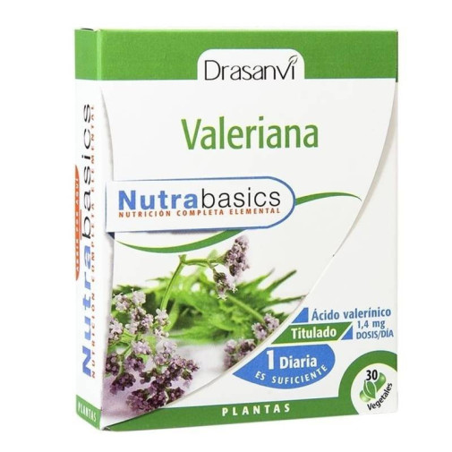 Valeriana 30 Cápsulas Nutrabásicos Drasanvi