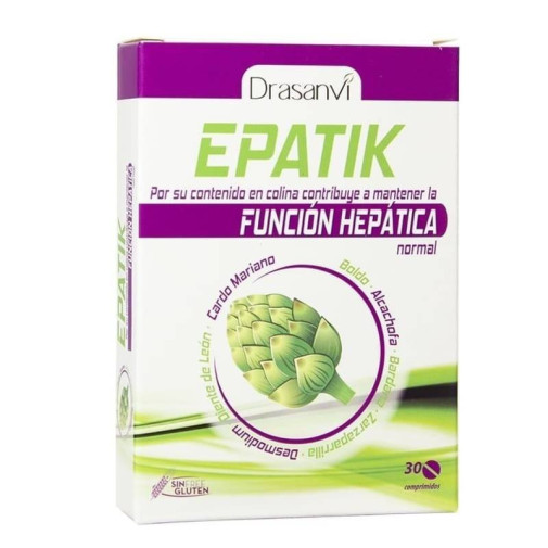 Epatik Detox 30 Comprimidos Drasanvi