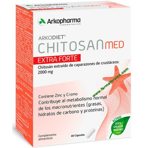 Chitosan Extra Forte 500Mg 60 Cap Arko
