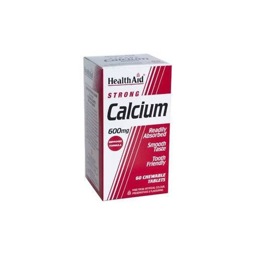 Calcio 600 Mg 60 Comprimidos Health Aid