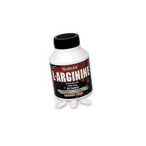 L Arginina 500 Mg 60 Comprimidos Health Aid