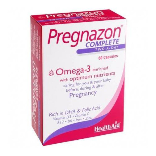 Pregnazon Complete 60 Cápsulas Health Aid