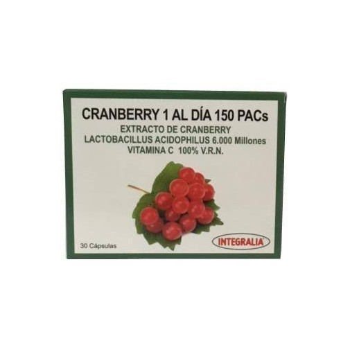 Cranberry 1 Al Dia 150 Pacs 30 Cápsulas Integralia