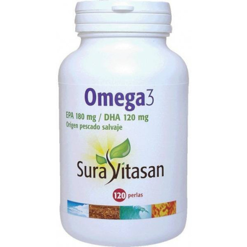 Omega 3 1.200 Mg 120 Perlas Sura Vitasan
