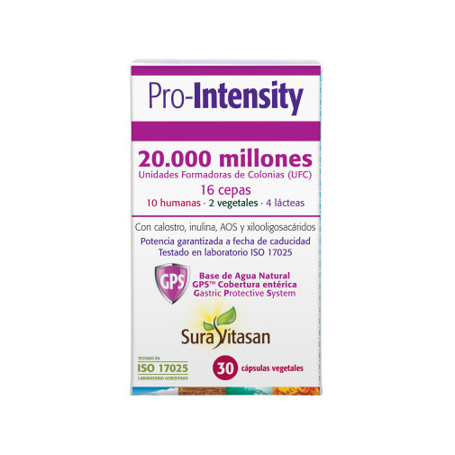 Pro Intensity 30 Cápsulas Sura Vitasan