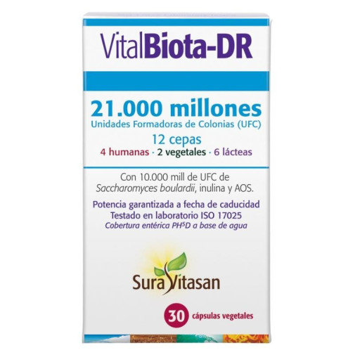 Vitalbiota Dr 30 Cápsulas Sura Vitasan