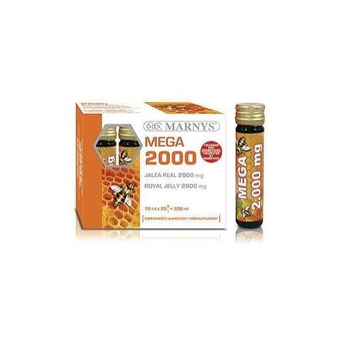 Jalea Real Mega 2000 Mg 20 Viales Marnys