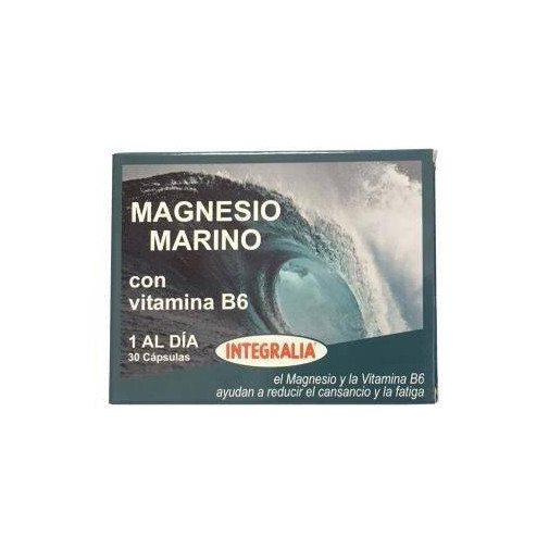 Magnesio Marino + Vitamina B6 30 Cápsulas Integralia