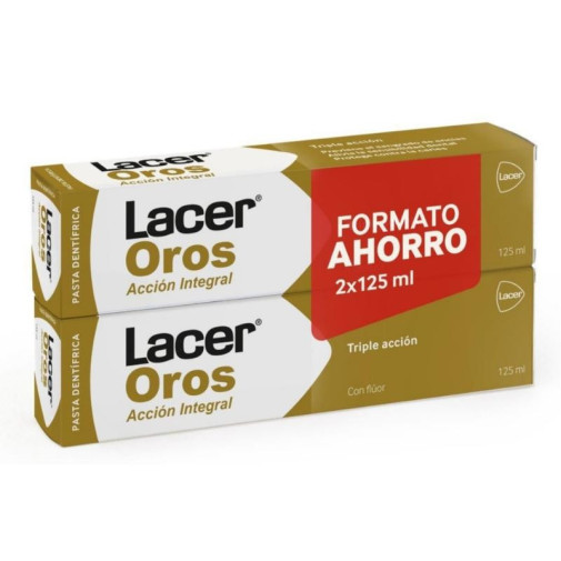 Lacer Oros Pasta Dental Duplo 2X125Ml