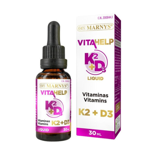 Vitamina K2 D3 30 Ml Marnys