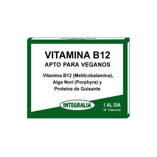 Vitamina B12 30 Cápsulas Integralia