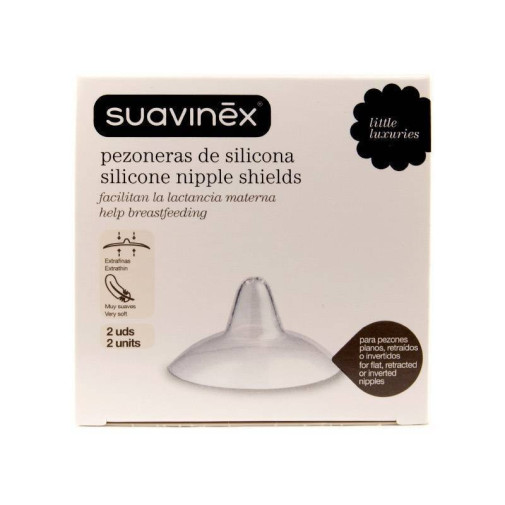 Suavinex Pezoneras Silicona Talla M 2 U