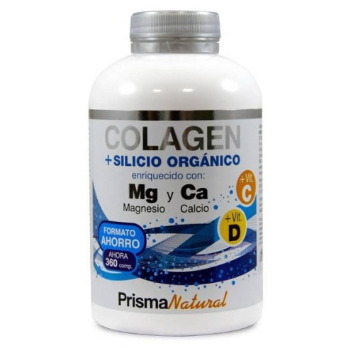 Colagen + Silicio Orgánico 360 Comprimidos Prisma Natural