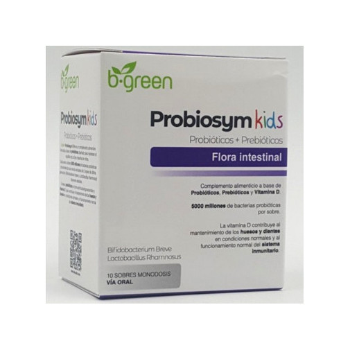 Probiosym Kids 10 Sobres B Green