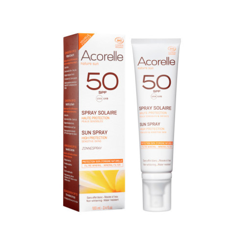 Spray Solar Spf50 Bio 100 Ml Acorelle