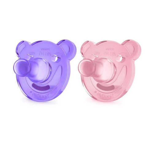 Chupete Soothies 0 3 Meses Niña 2 Unidades Scf194/02 Philips Avent