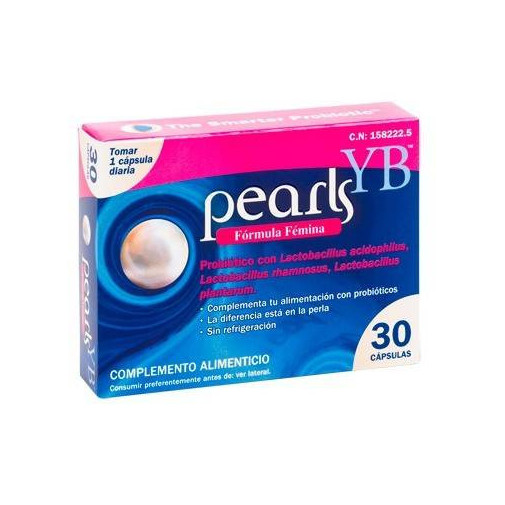 Pearls Yb Cuidado Intimo 30 Cápsulas D.H.U.
